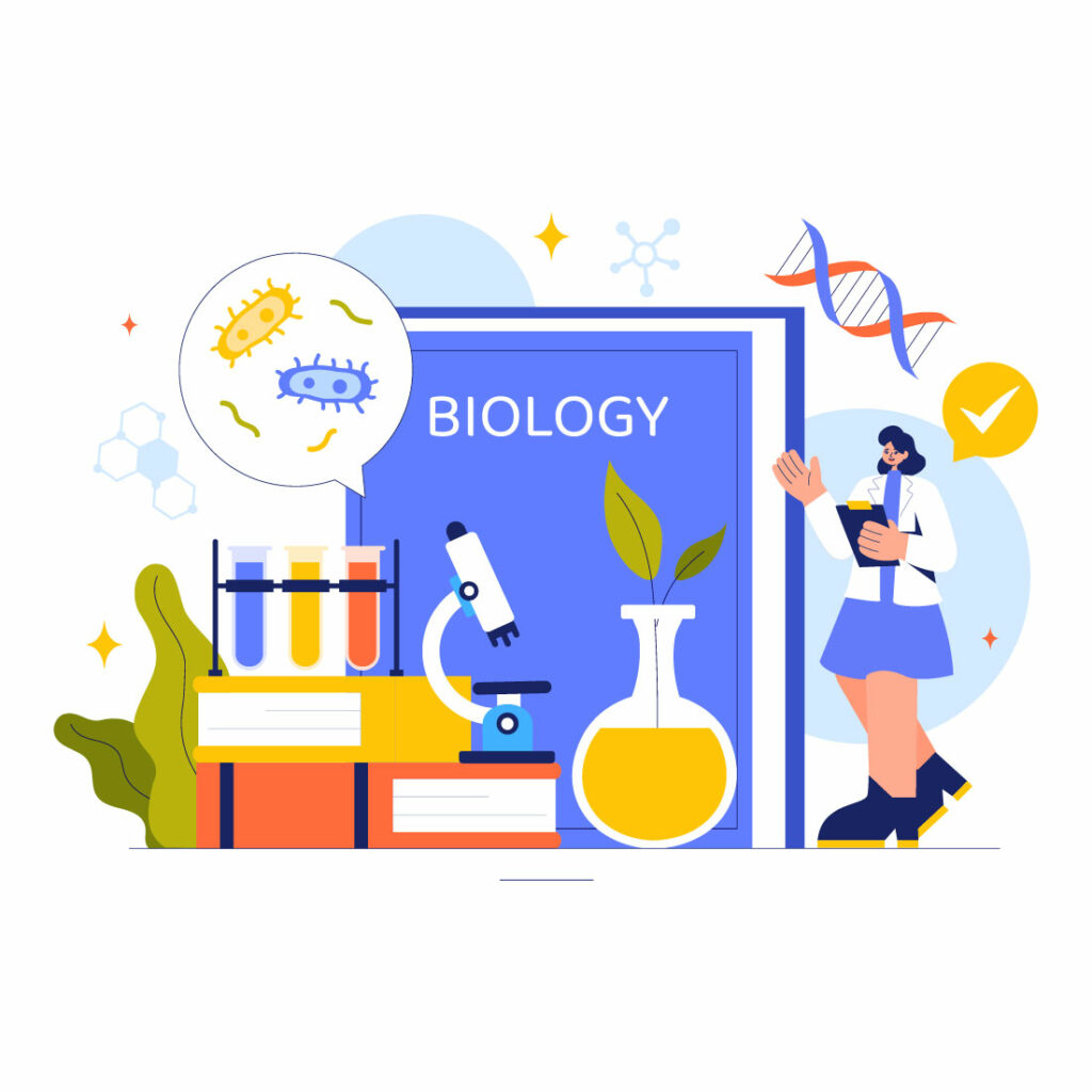 9 Biotechnology and Genetics Illustration - MasterBundles