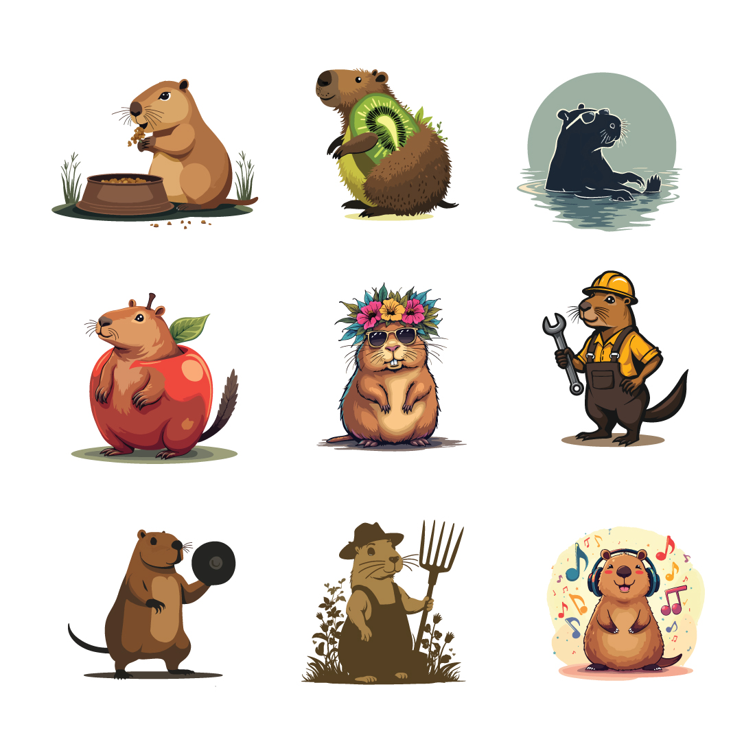 Capybara Master Bundle cover image.