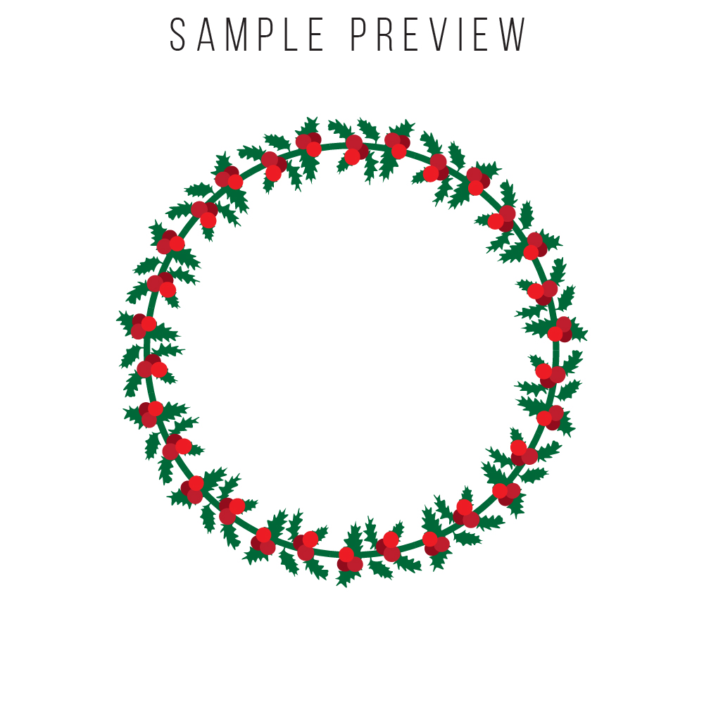 christmas frame vector prev ex3 286