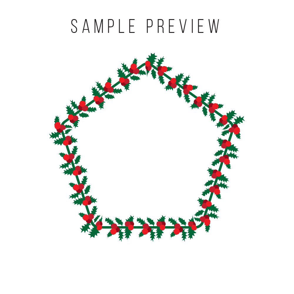 christmas frame vector prev ex7 787