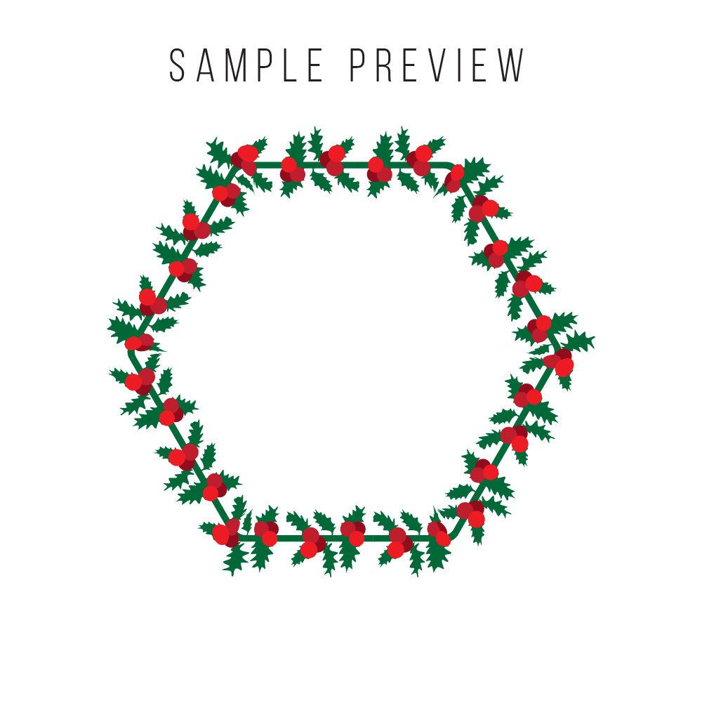 christmas frame vector prev ex8 764