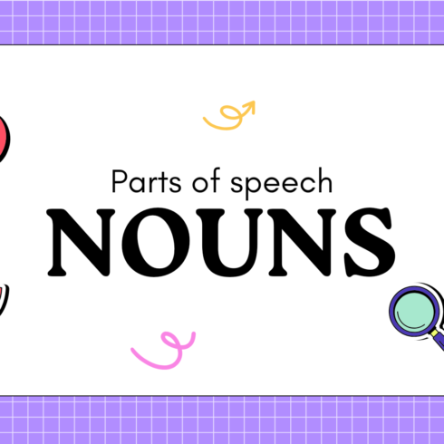 Parts of speech cover image.