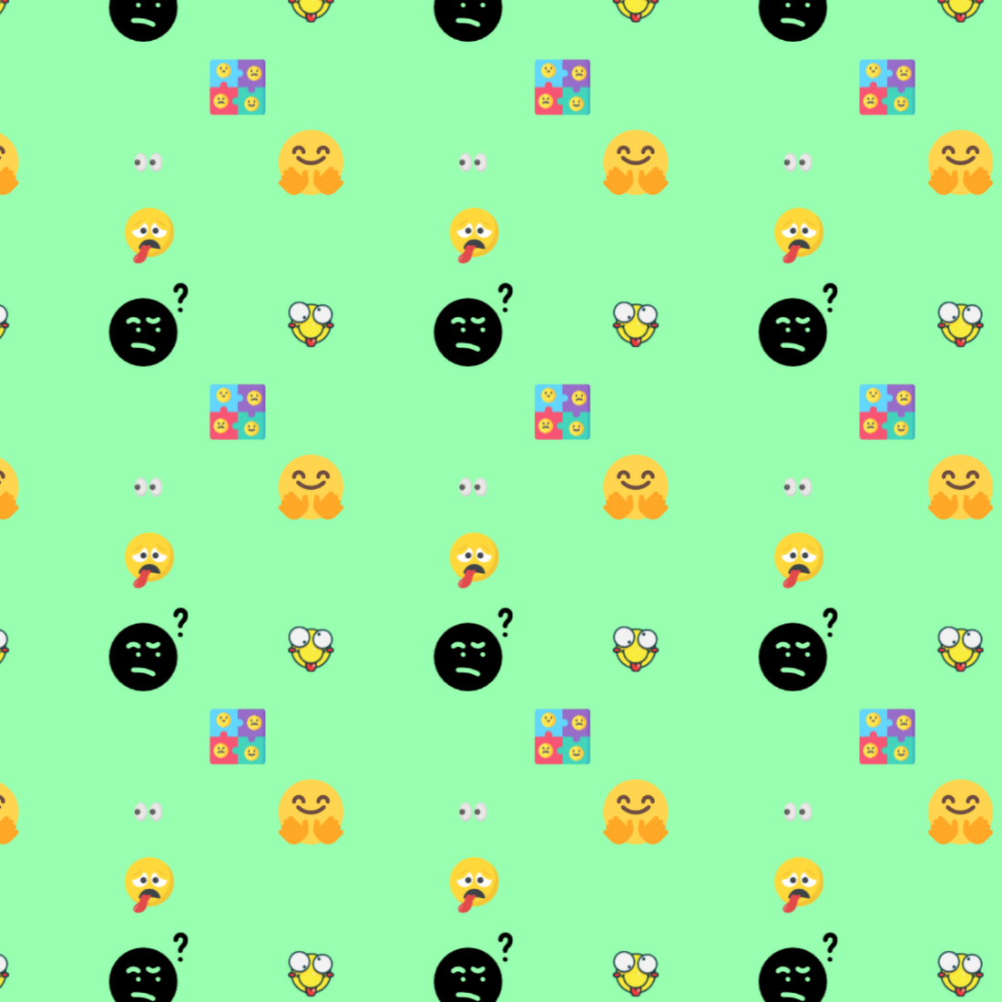 Emojis Pattern Design - Fun and Vibrant Graphics for Your Creative Projects cover image.