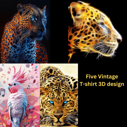 Fine vintage design T-shirt cover image.