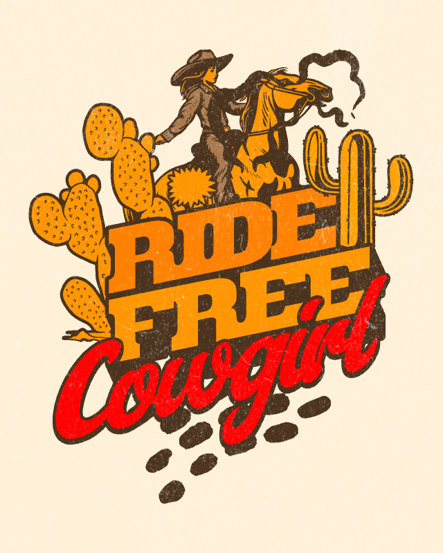 football t shirt ride free cowgirl 1 864