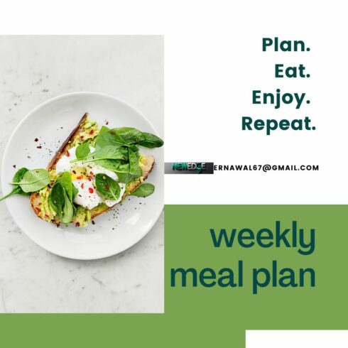 Weekly Meal Plan cover image.