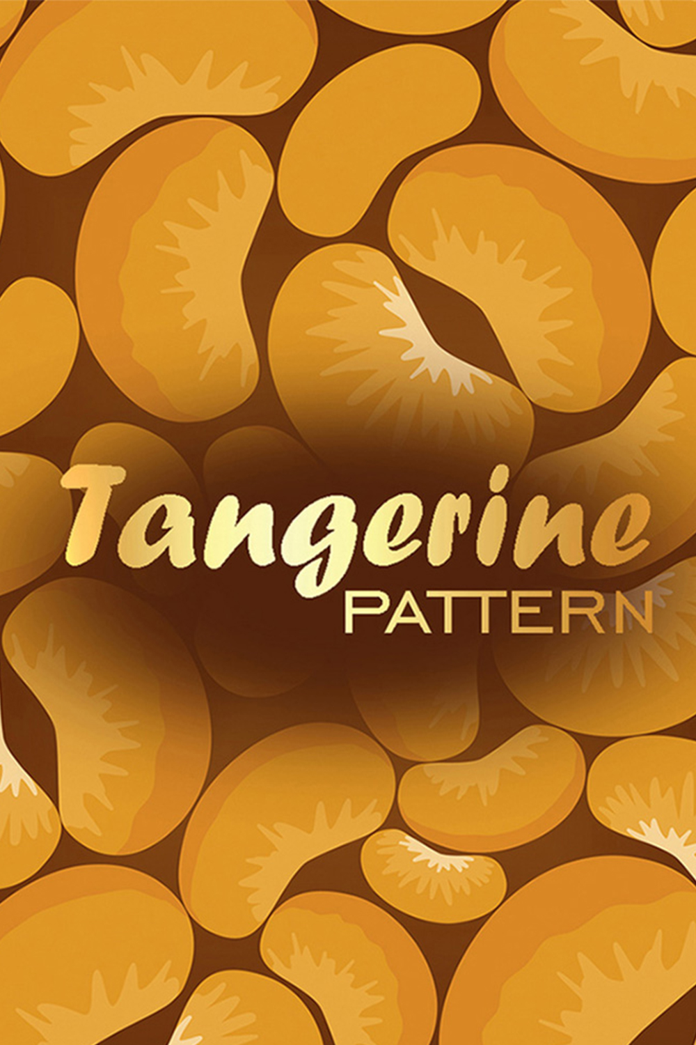 Pattern tangerine pinterest preview image.