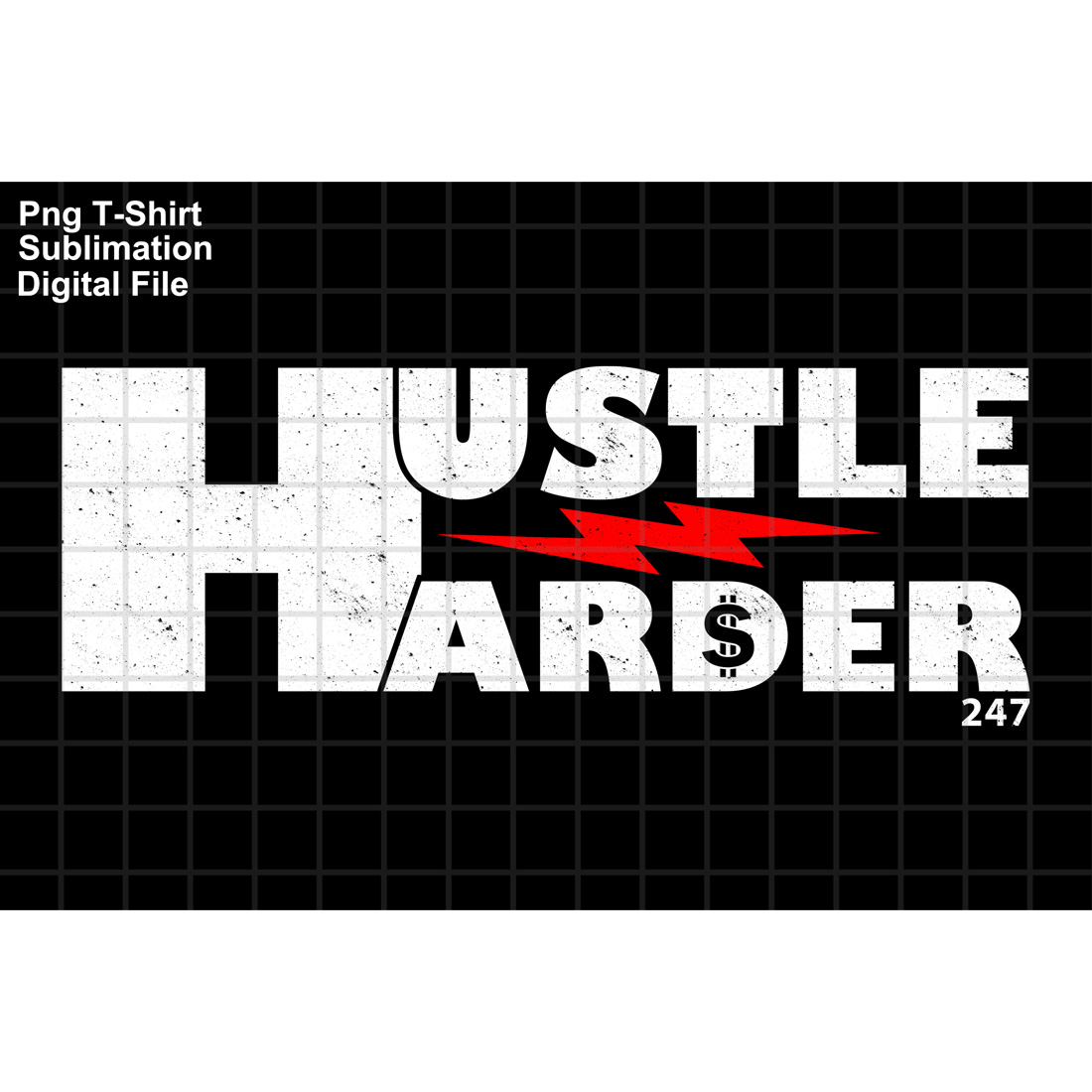 Hustle Harder 247 cover image.