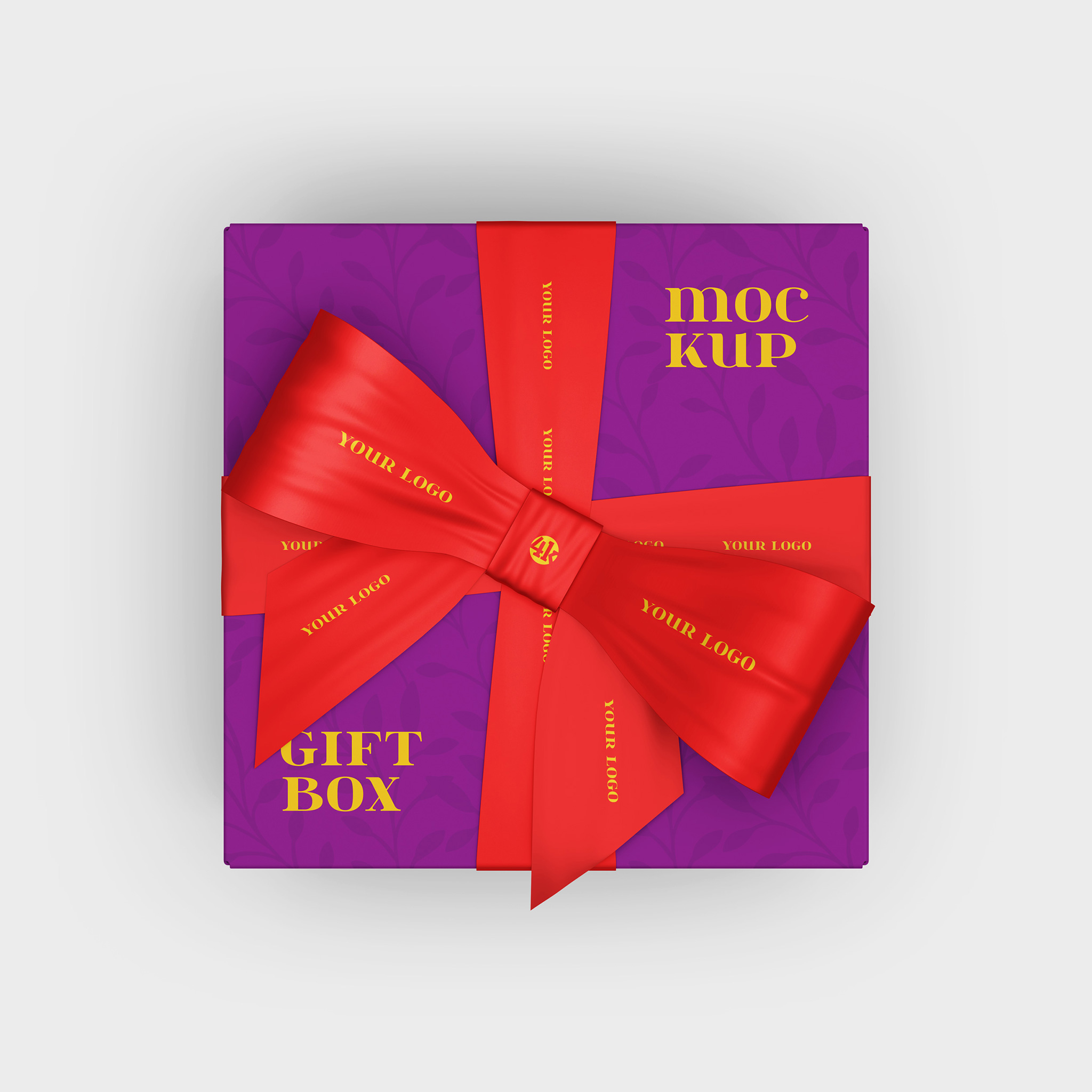 Gift Box Mockup Set preview image.