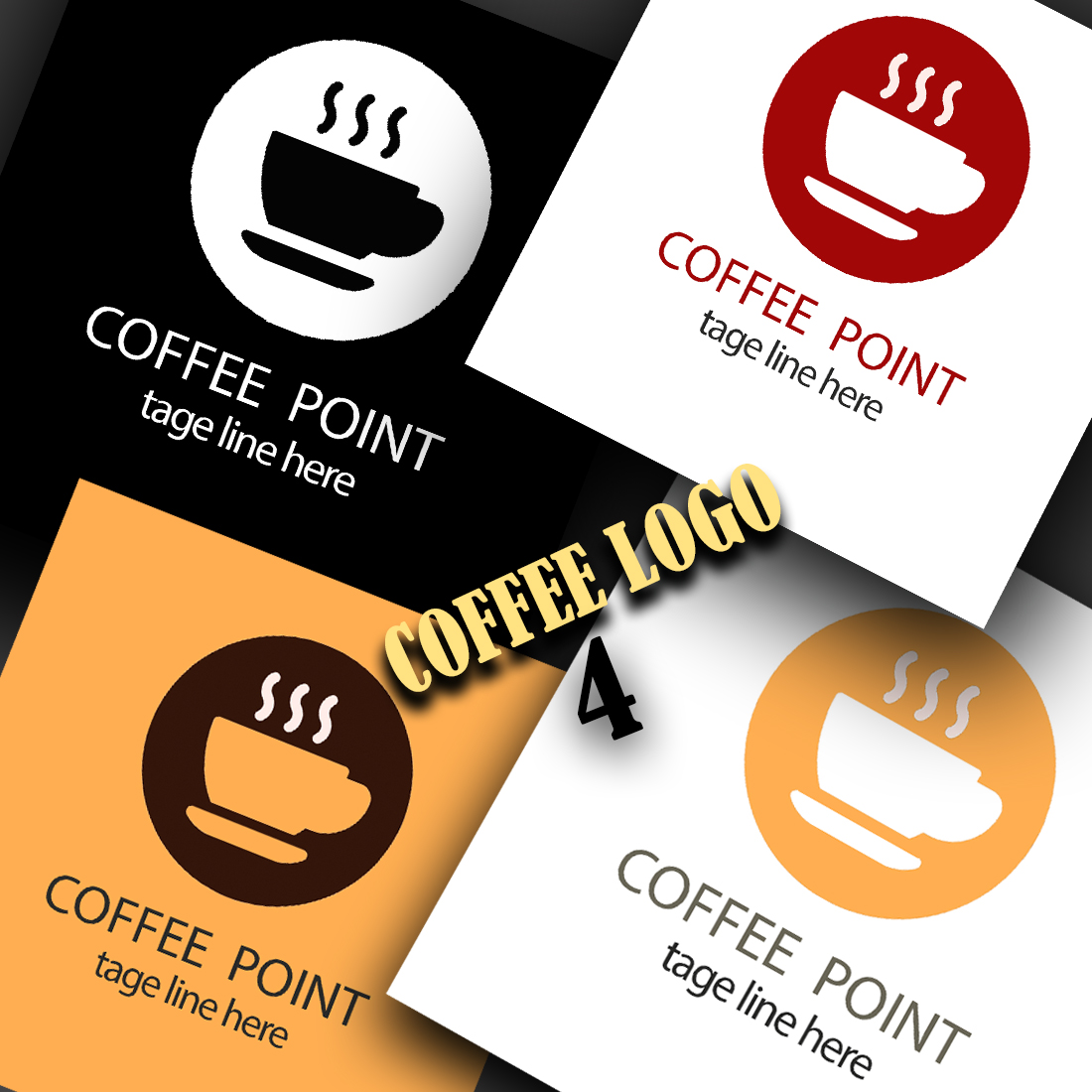 Coffee Logo Collection preview image.