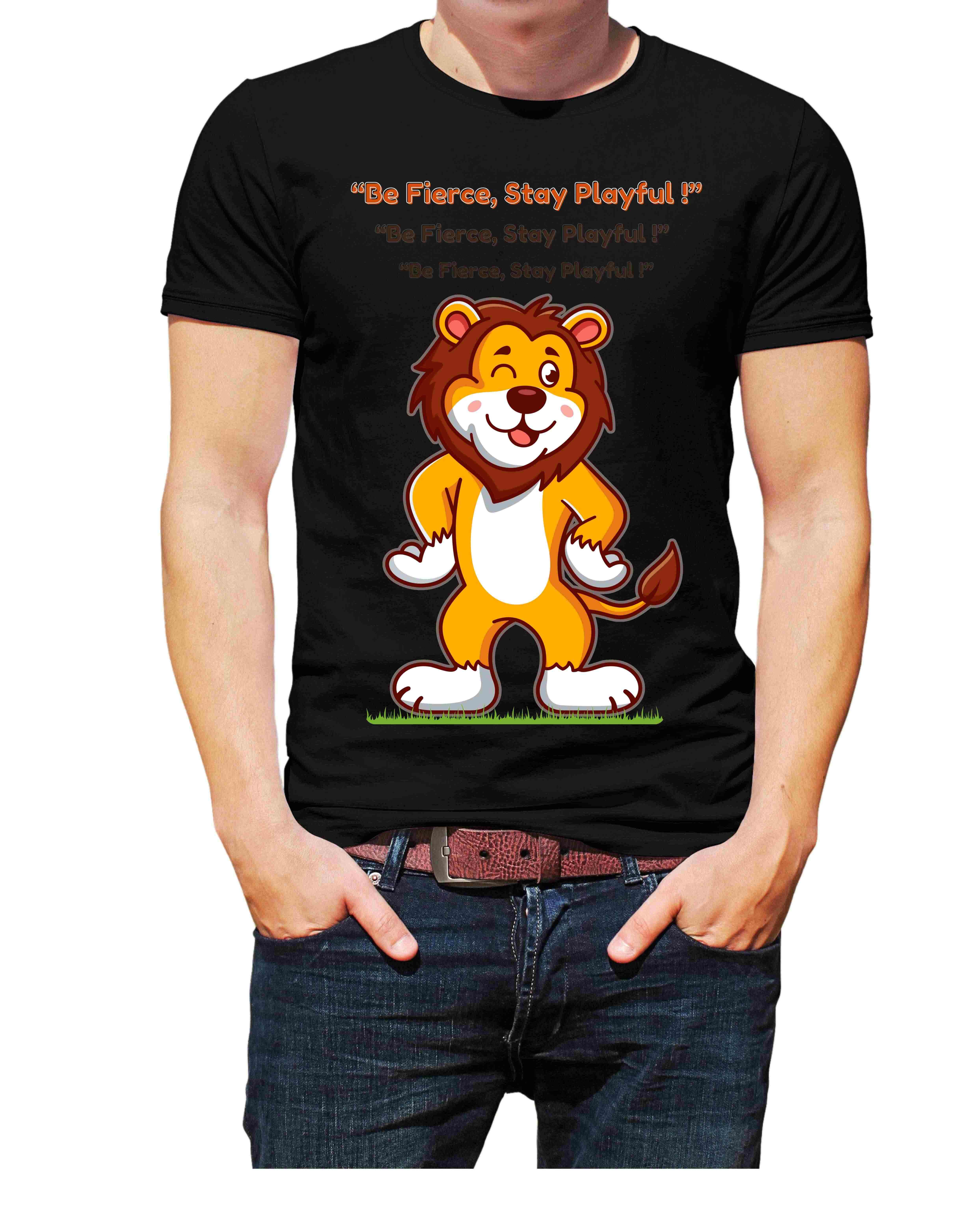 lion t shirt 2 668