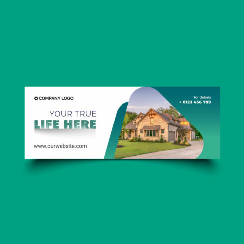 facebook cover photo, instagram cover design, twitter cover design for real estate business cover image.