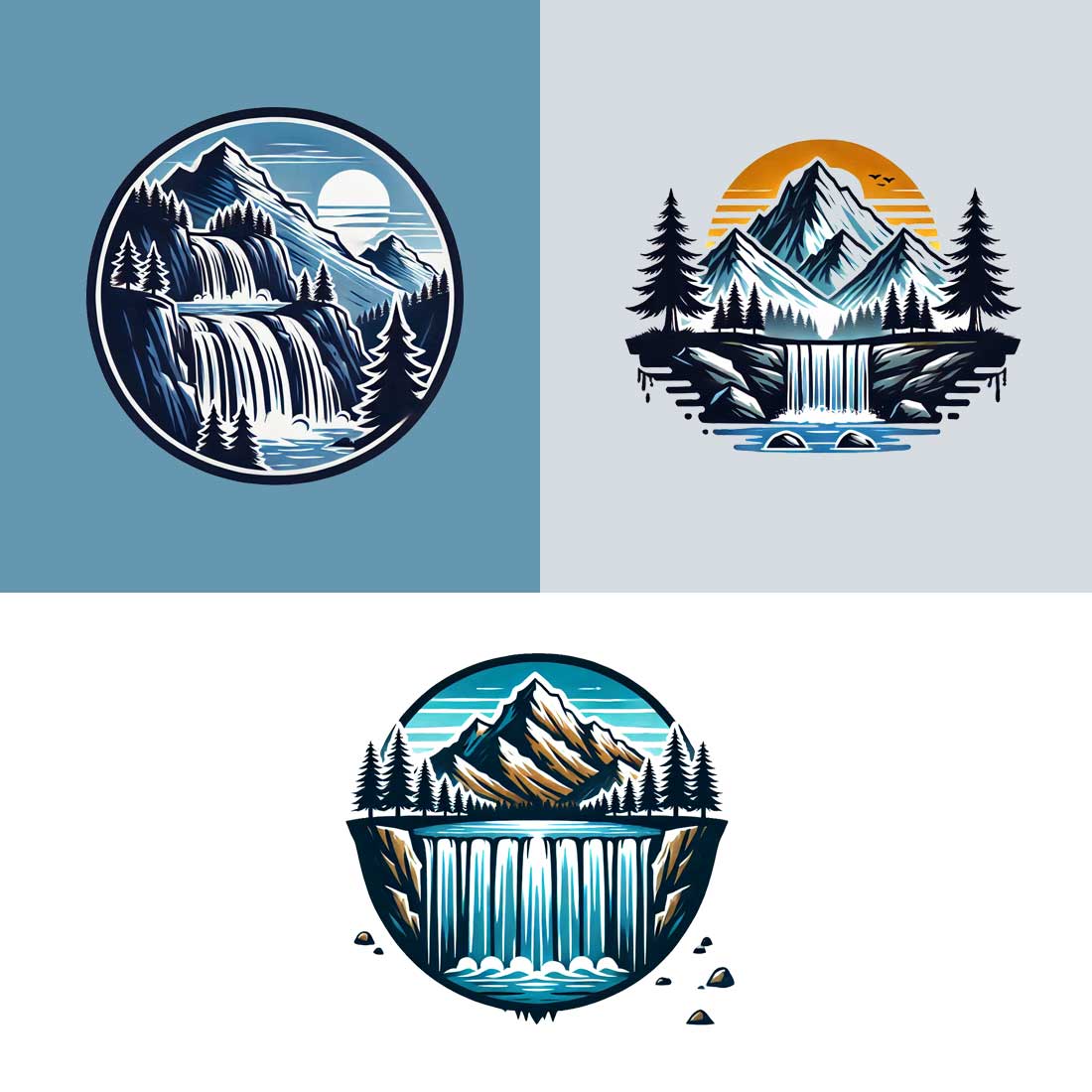 Travel Vector Art - High-Quality Graphics for Adventure and Tourism Projects preview image.