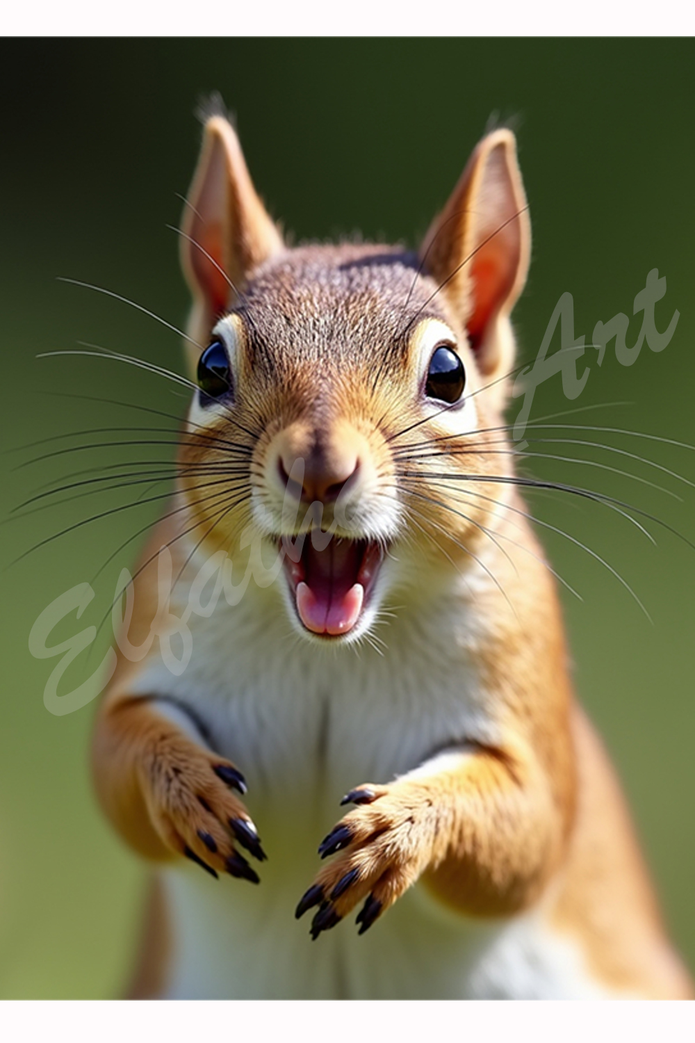 2-Digital Image Picture Photo Artwork Wallpaper Background Desktop funny Squirel AI pinterest preview image.