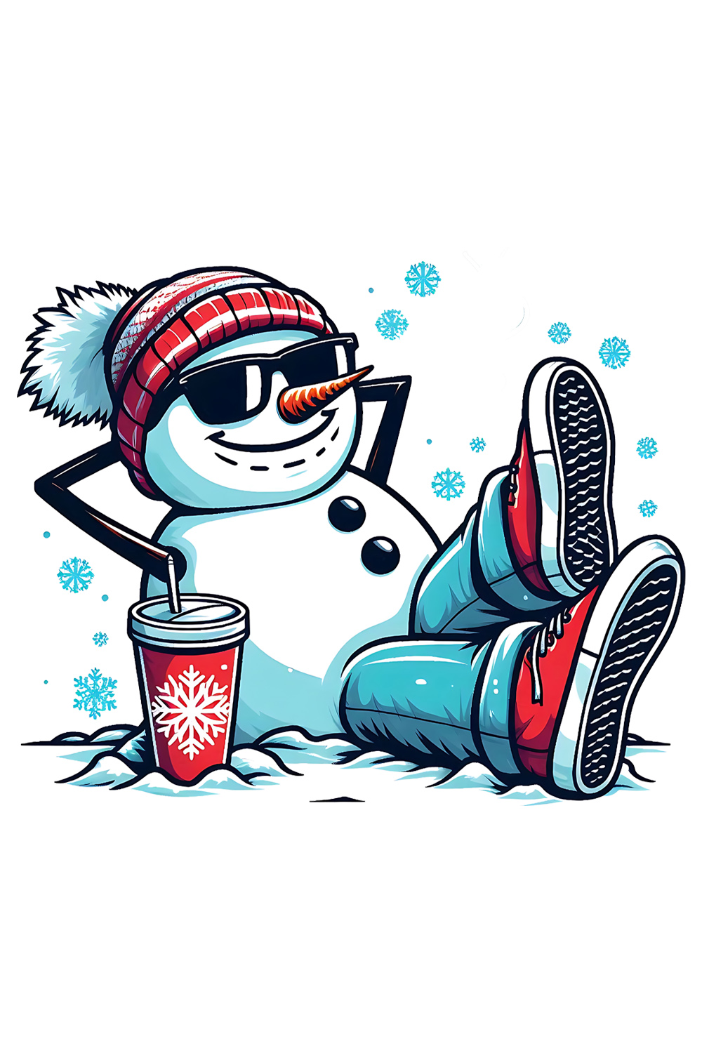 Chillin’ Like a Snowman bundles pinterest preview image.