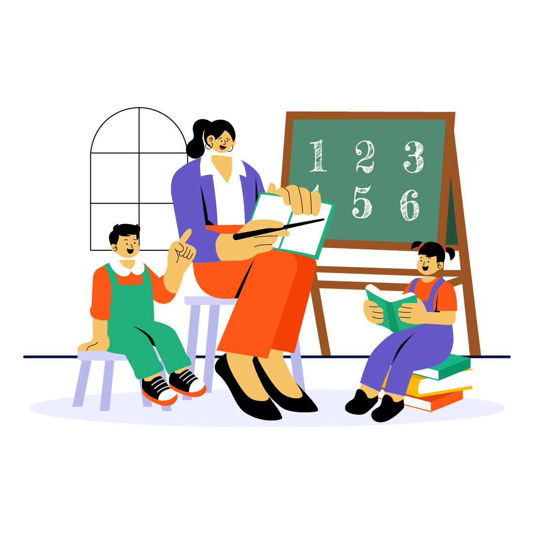 9 Preschool Education Illustration cover image.