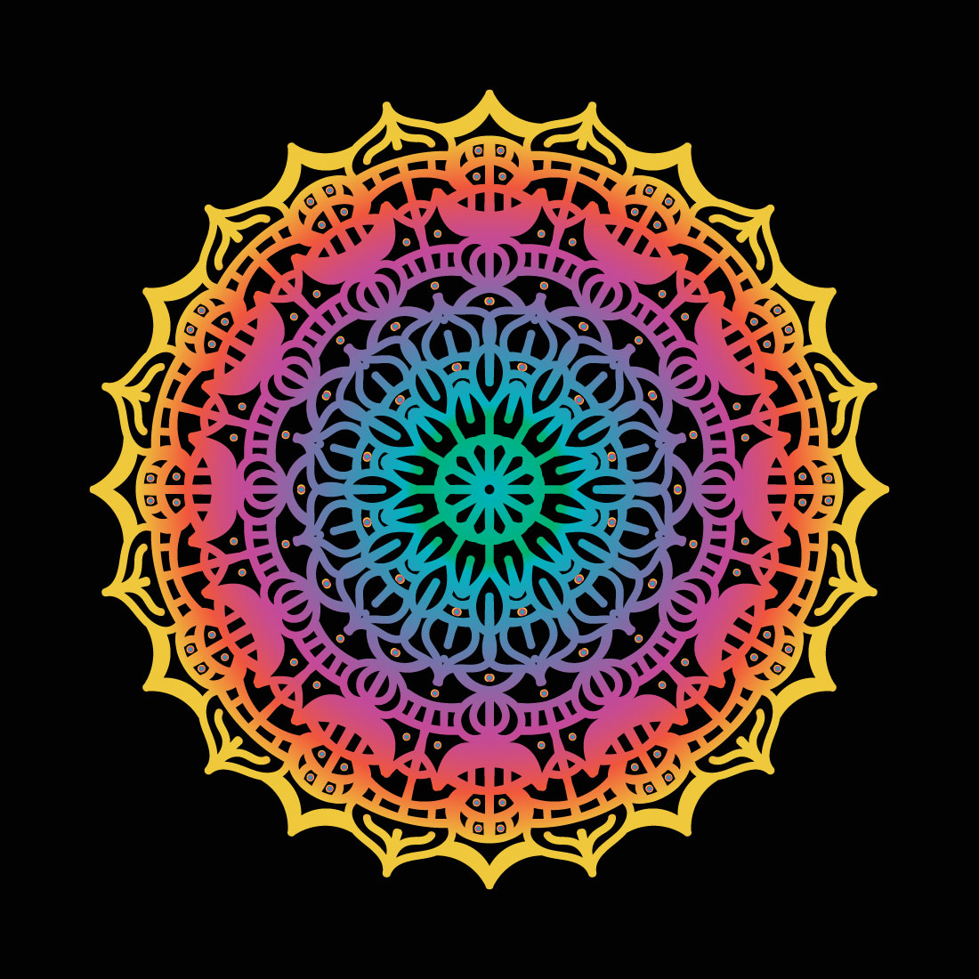 Colorful Mandala Art Design – Intricate and Vibrant cover image.