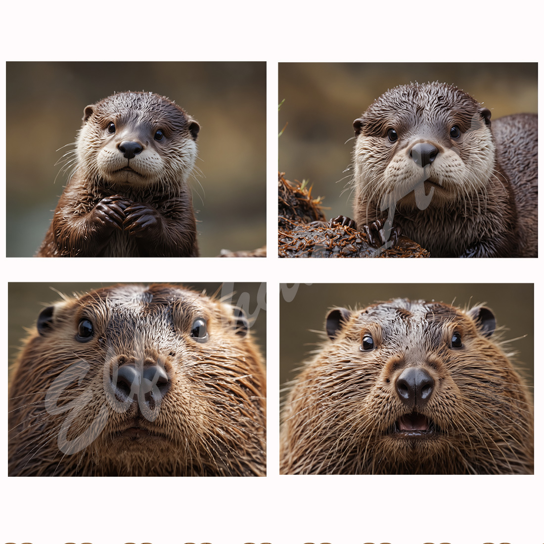 4-Digital Image Picture Photo Pic Wallpaper Background Otter preview image.