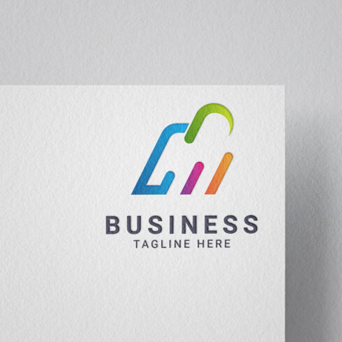 E-commerce shopping growth logo template cover image.