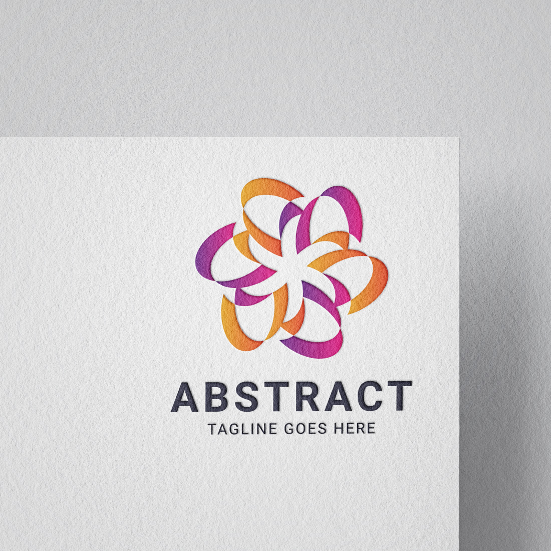 Abstract colorful logo icon vector symbol illustration template design preview image.