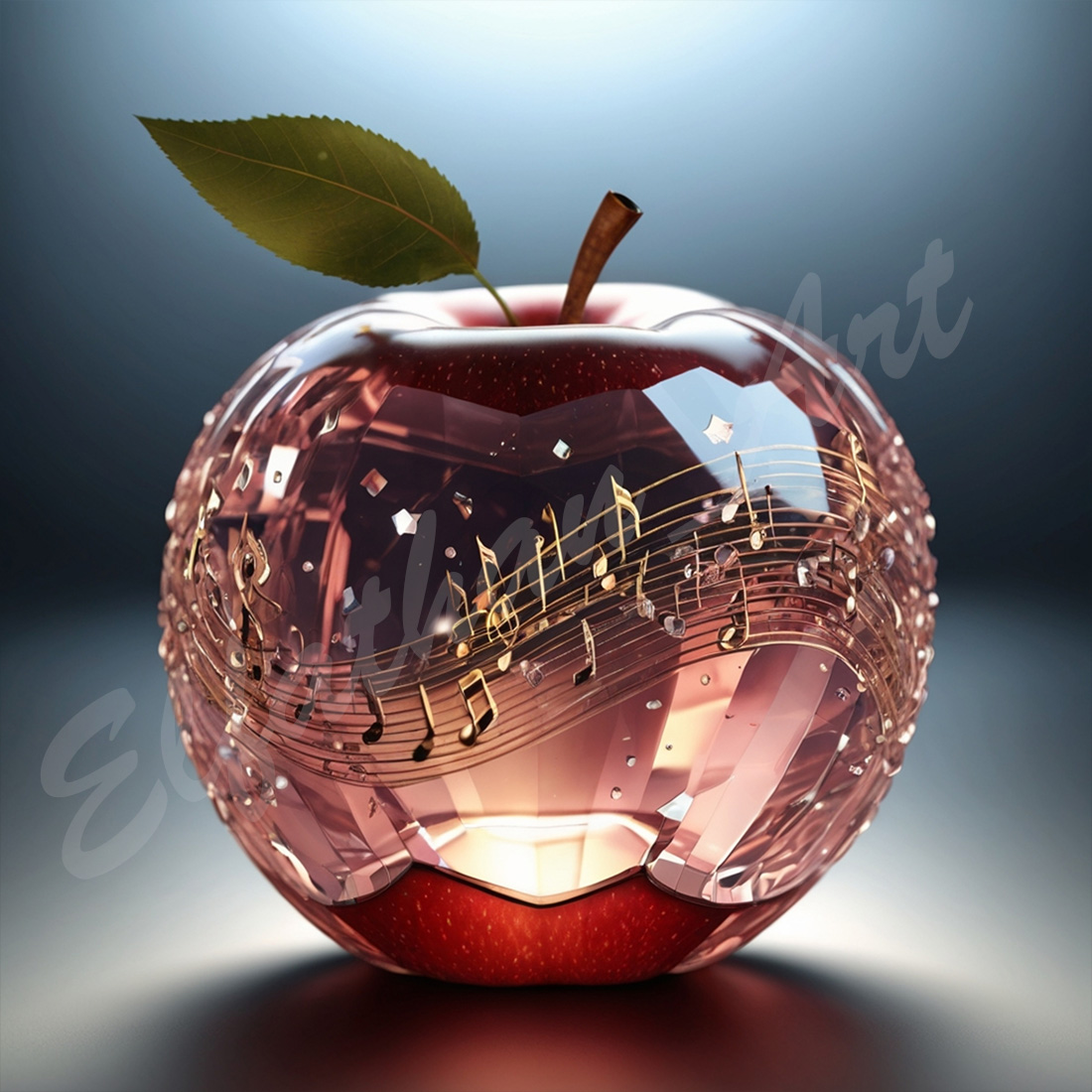 5-Digital Image Picture Photo Artwork Wallpaper Background Desktop Glass Apple Symphony AI cover image.