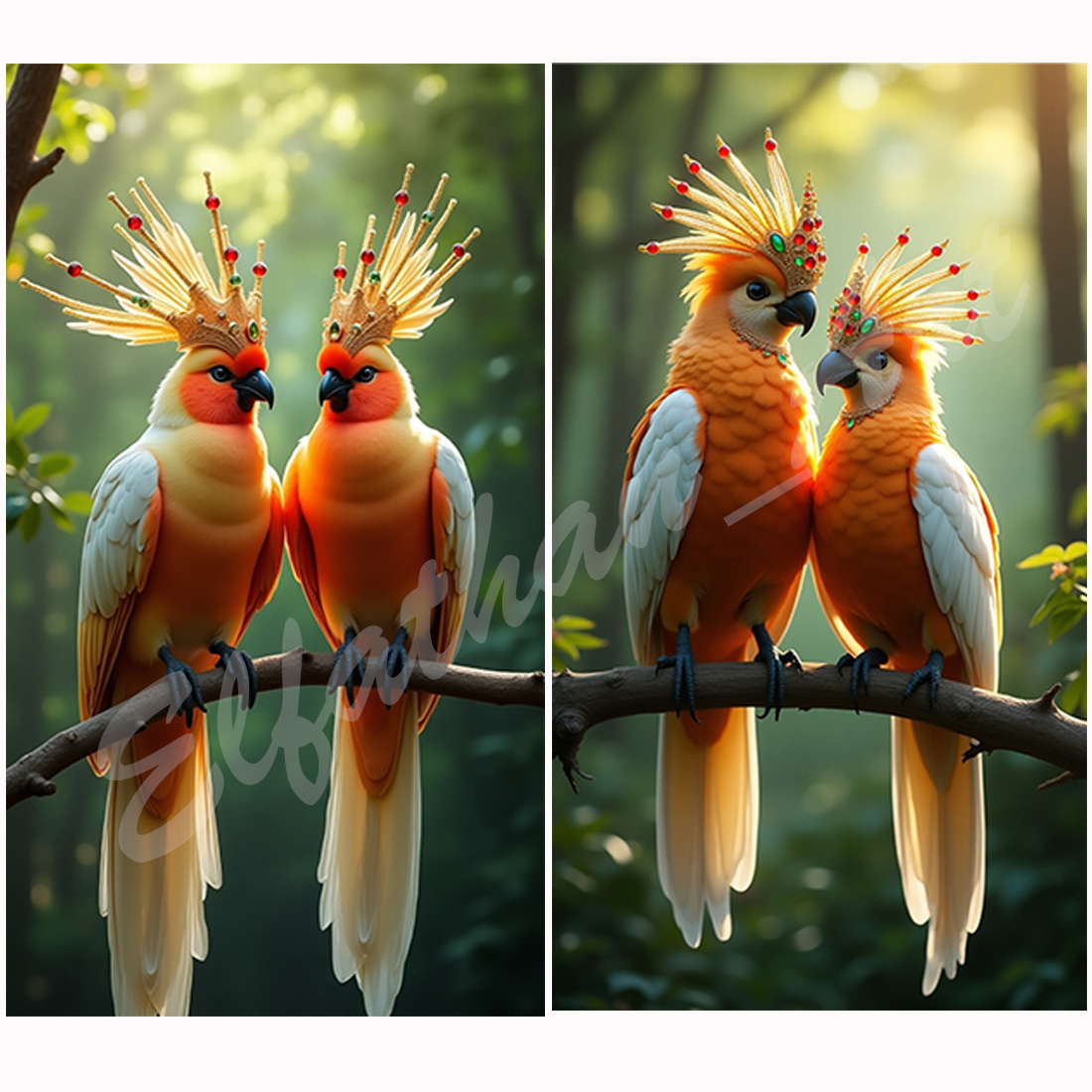 4-Digital Image Picture Photo Artwork Wallpaper Background Desktop Majestic Birds AI preview image.