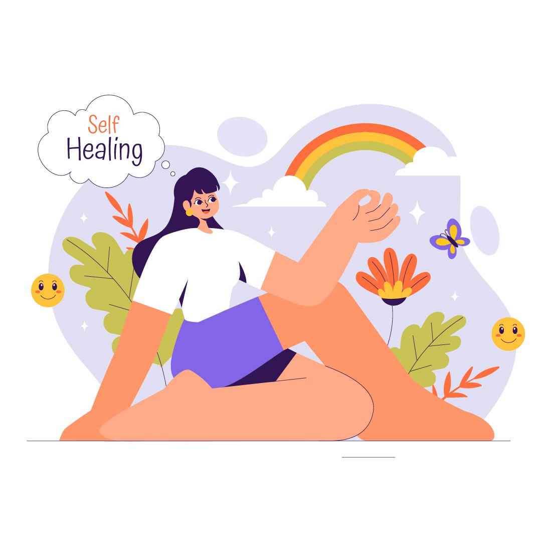 9 Self Healing Illustration preview image.