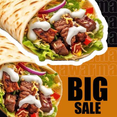 Food Poster (Shawarma Template) cover image.