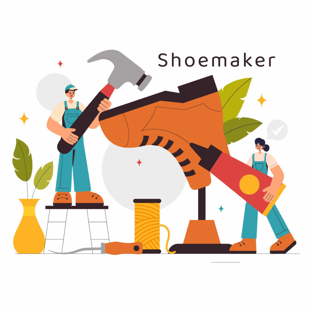 Shoemaker Graphics 9 Shoemaker Profession Illustration - MasterBundles