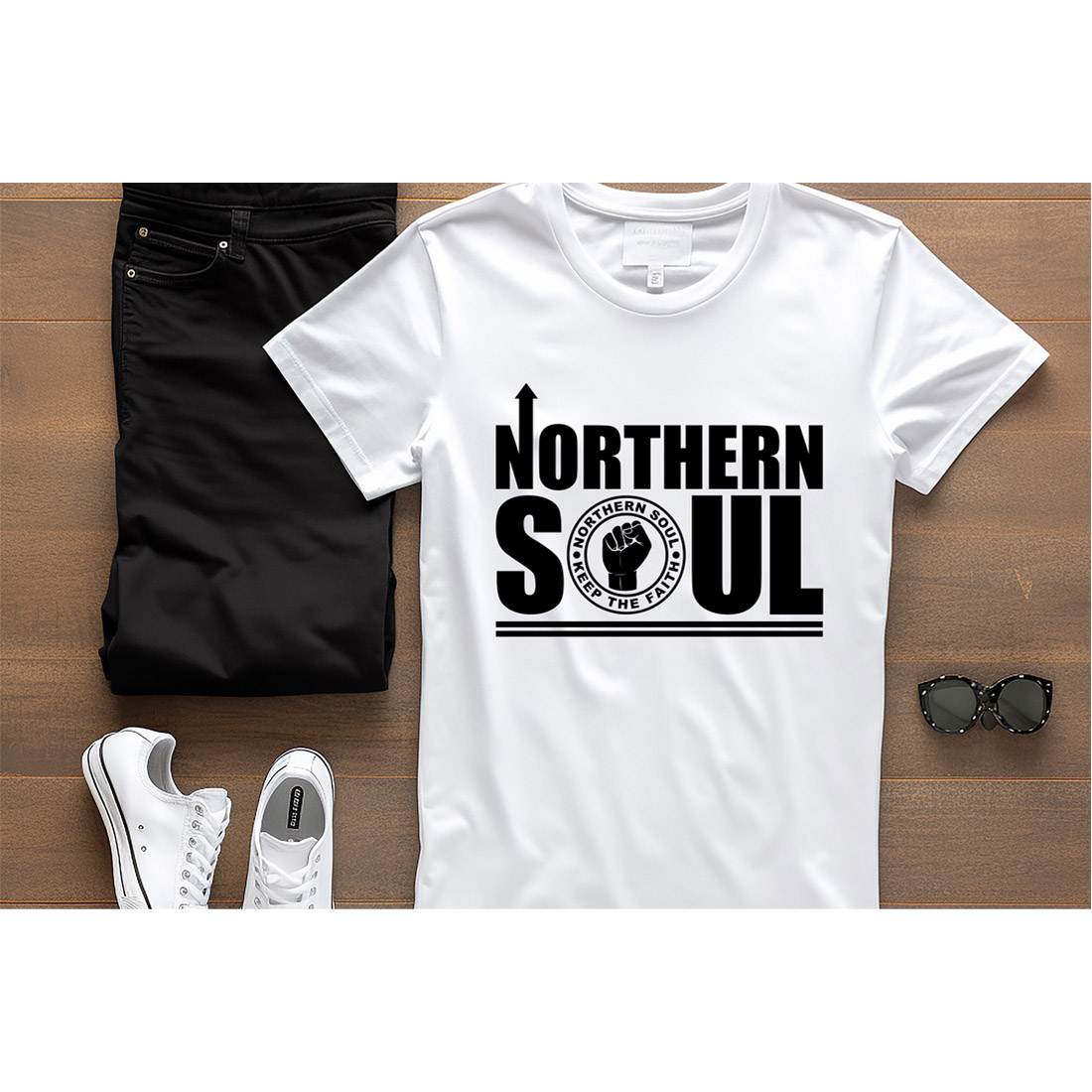 Northern Soul - Keep the Faith - Black cover image.