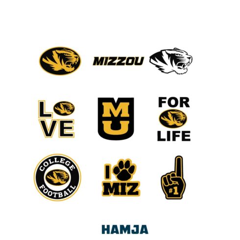 Missouri Tigers Bundle Logo Svg, Missouri Tigers Svg, Sport Svg, Football Svg, NCAA Bundle Svg File Cut Digital Download cover image.