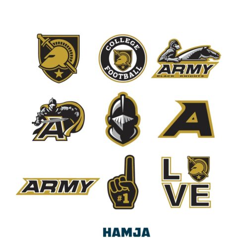 Army Black Knights Bundle Svg, Sport Svg, NCAA svg, American Football Svg, NCAA Bundle Svg File Cut Digital Download, vectorart market cover image.