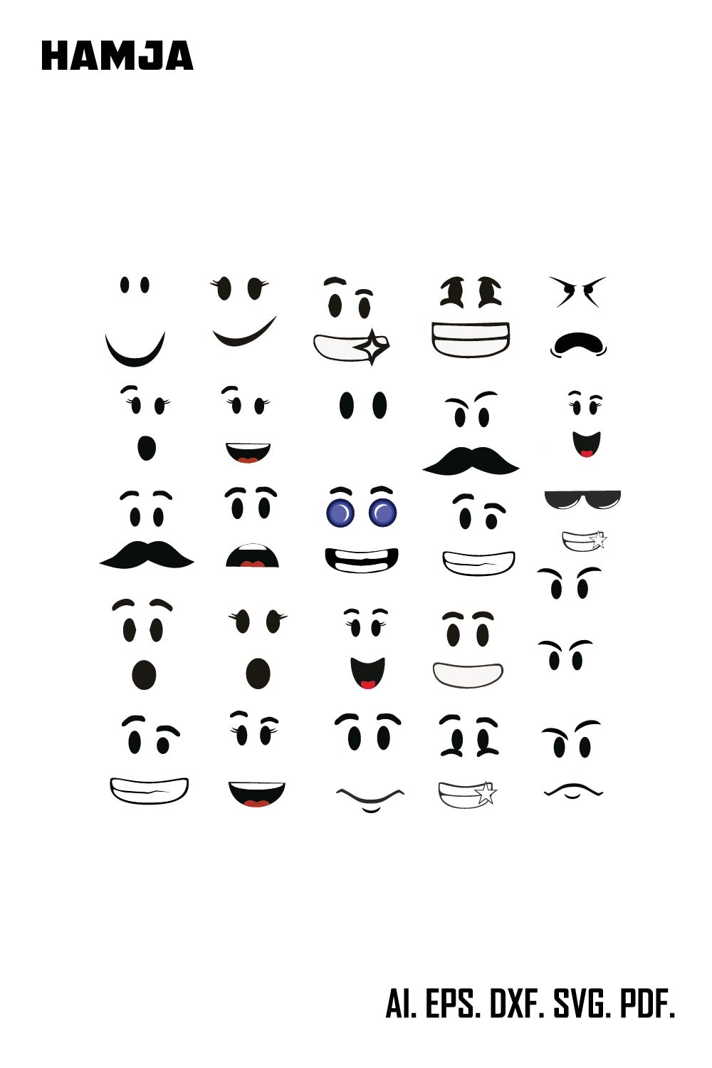 Roblox Face SVG, Roblox Face Decal, Roblox Man Face Transparent PNG, Roblox Cricut Design, Roblox Silhouett, cricut, png pinterest preview image.