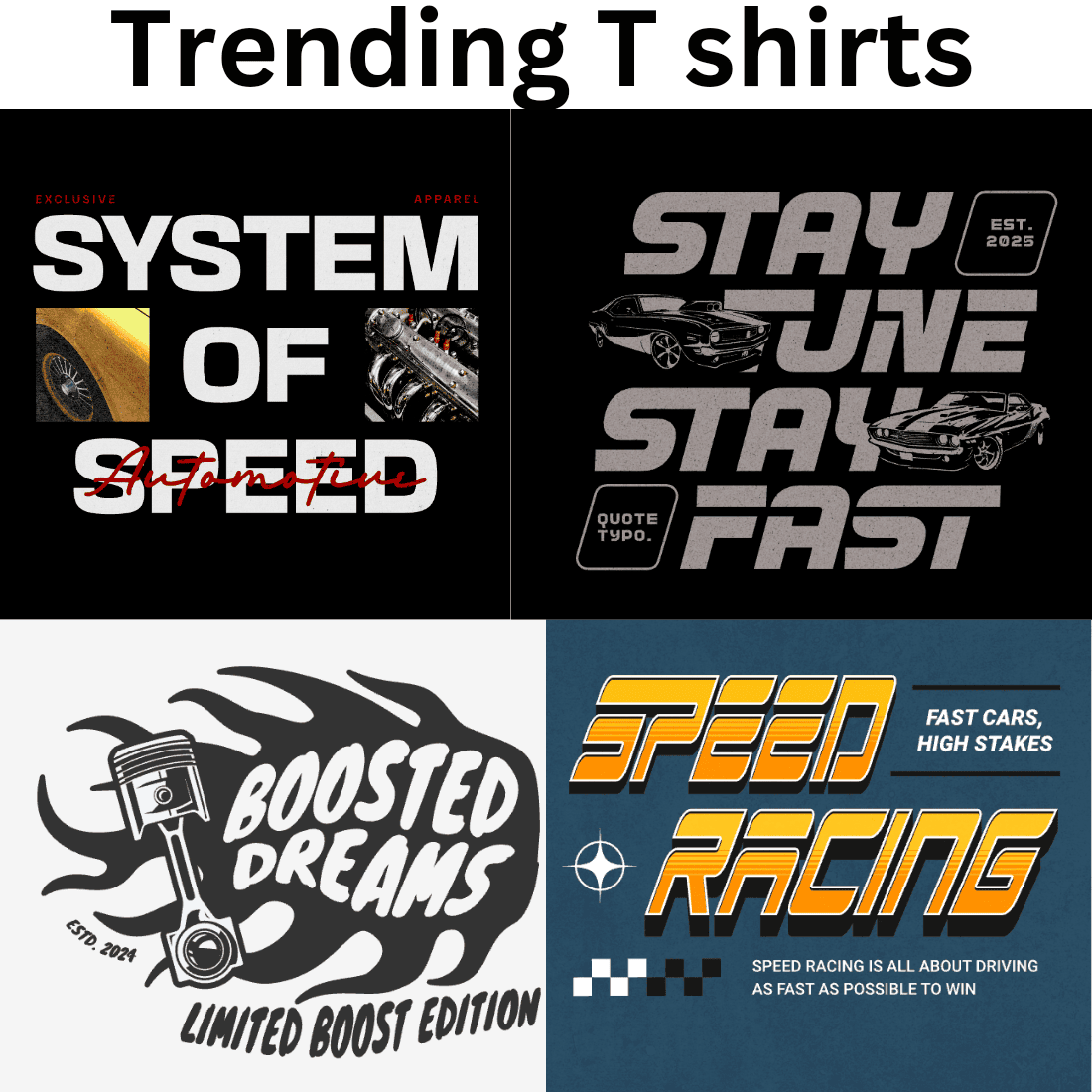 Trending T shirts preview image.