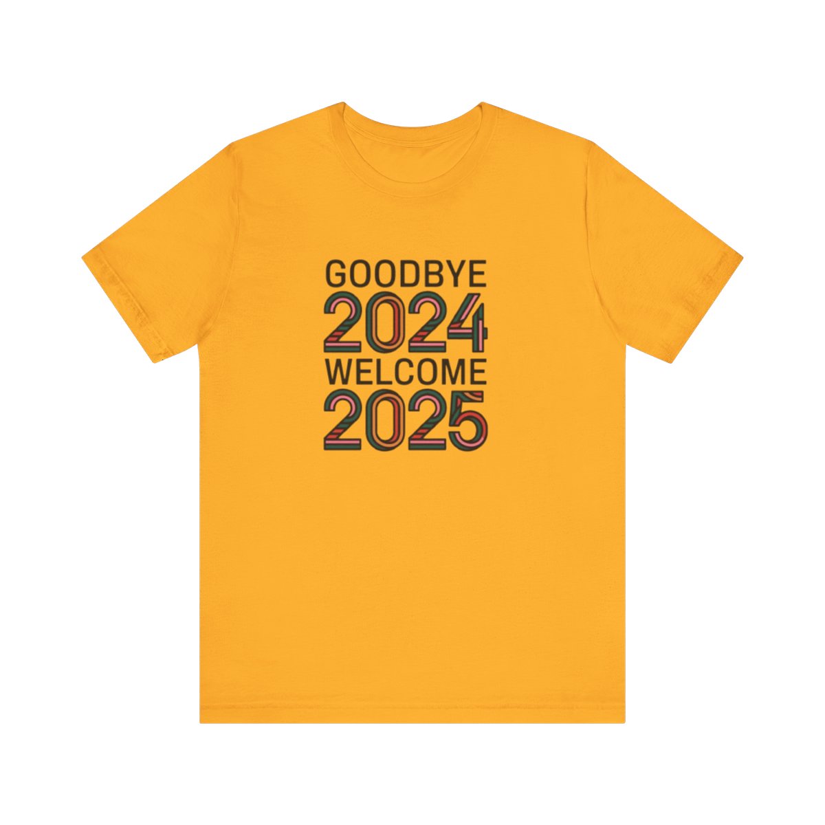 Goodbye 2024 welcome 2025 t shirts cover image.