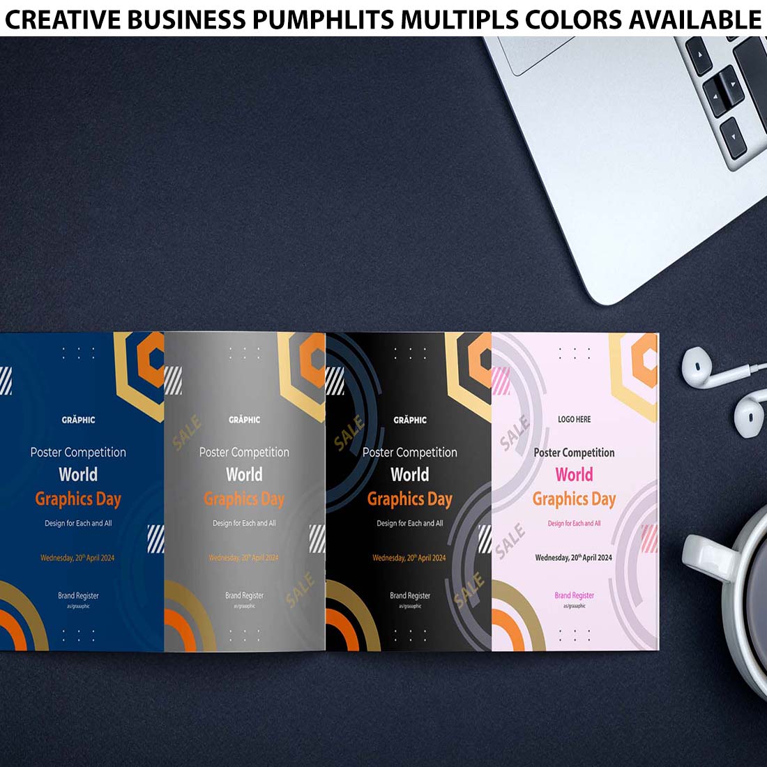 CREATIVE 4 COLOR BUSINESS PUMPHLITS UNIQUE AND DECENT cover image.