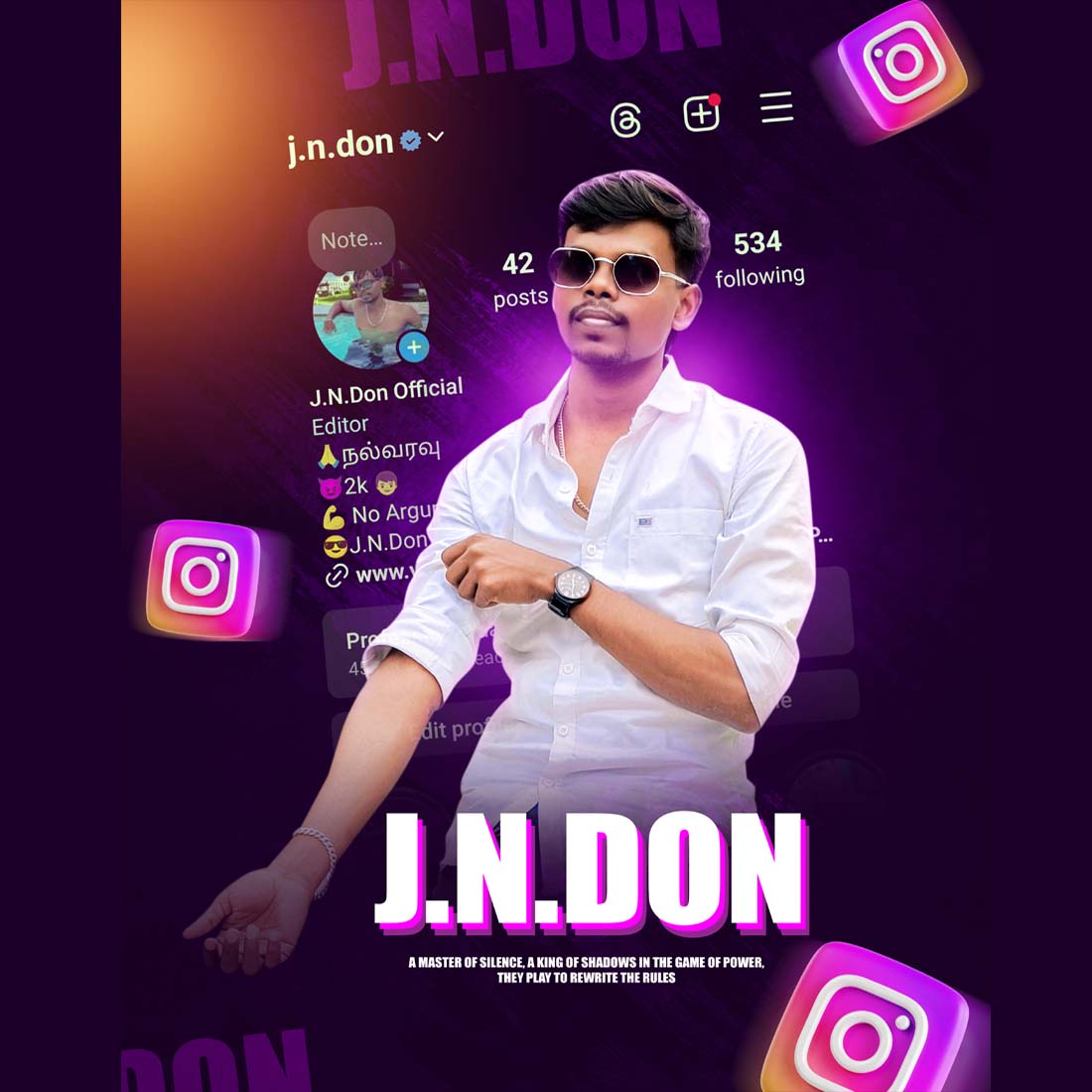 Instagram Post design Template cover image.