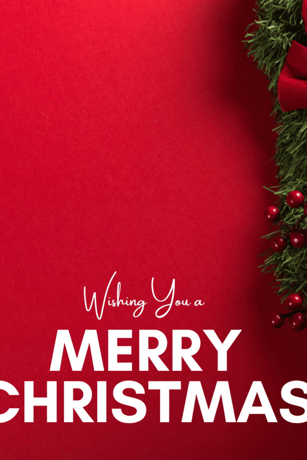 Merry Christmas background pinterest preview image.