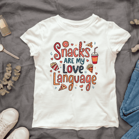 Food Quote T-Shirt Design Bundle cover image.