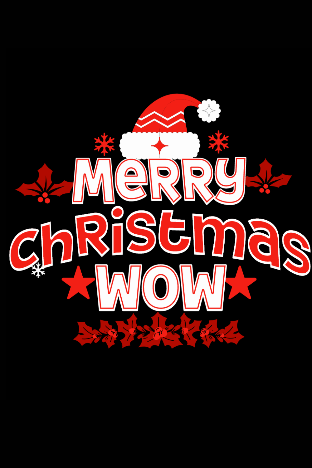 Merry Christmas WoW pinterest preview image.