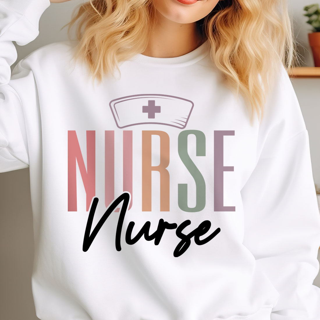 Nurse SVG Design,Nurse, Nurse Tshirt cover image.