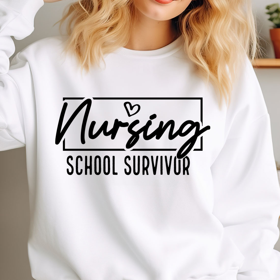 Nurse SVG Design,Nursing School Tshirt cover image.