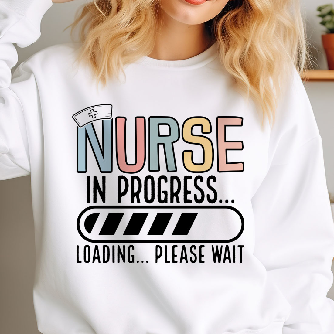 Nurse SVG Design,Nurse in Progress cover image.