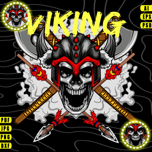 Viking Skull Design cover image.