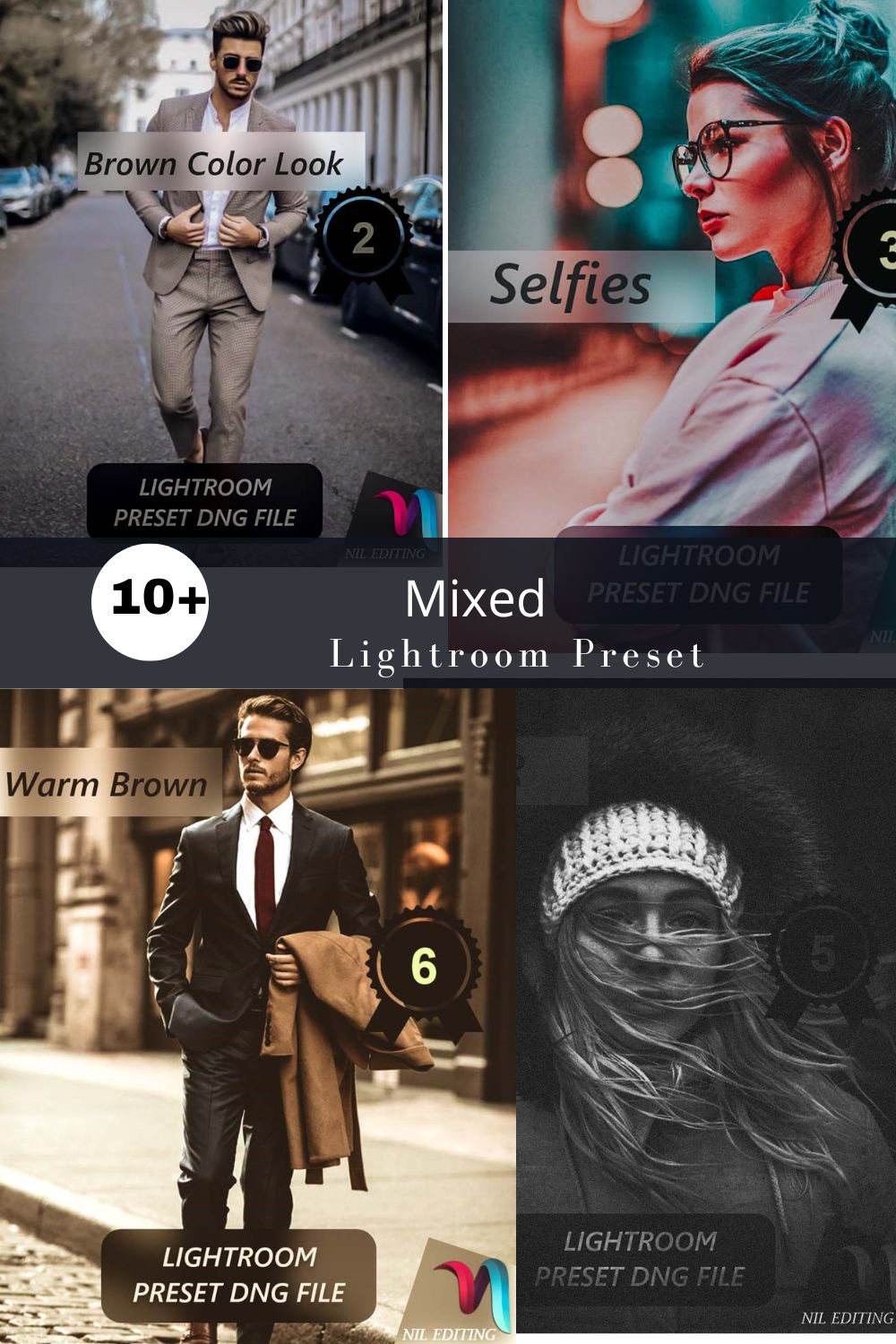 10+ Mixed Lightroom Presets: Transform Your Photos with Stunning Edit pinterest preview image.