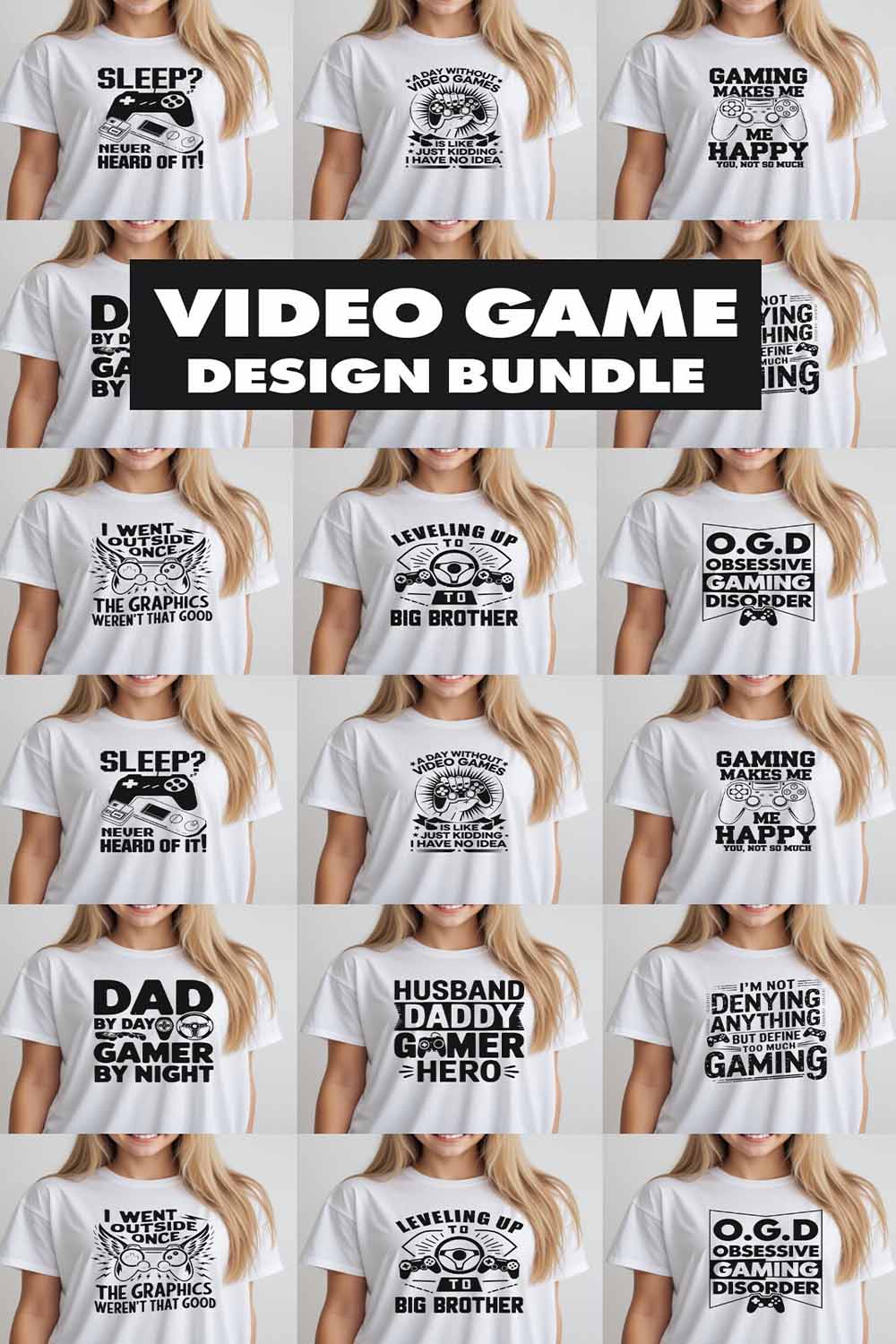 10 Video Game Design Bundle For Video Game Lovers pinterest preview image.