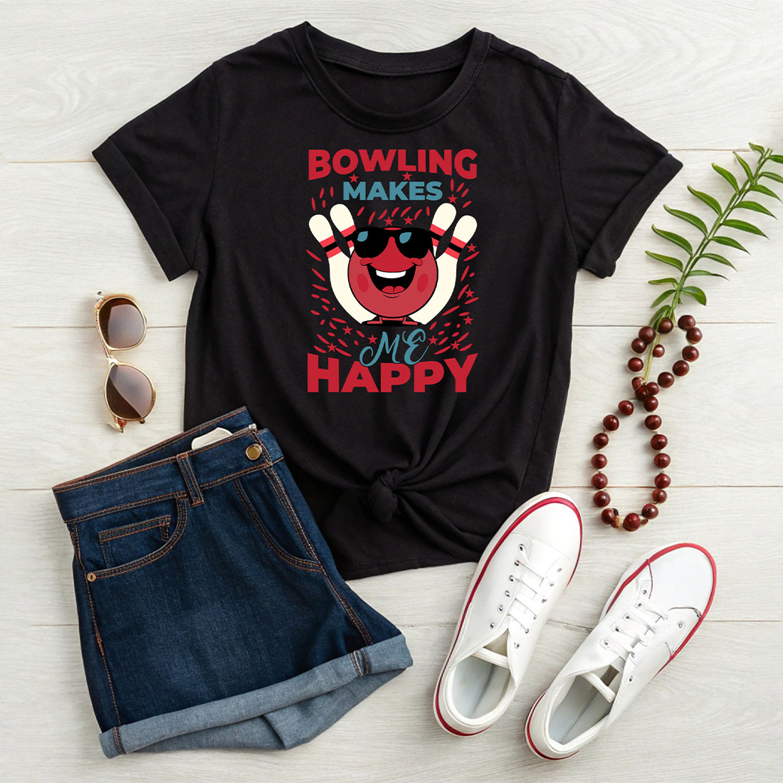 Unique Bowling T-Shirt Designs for Every Enthusiast preview image.