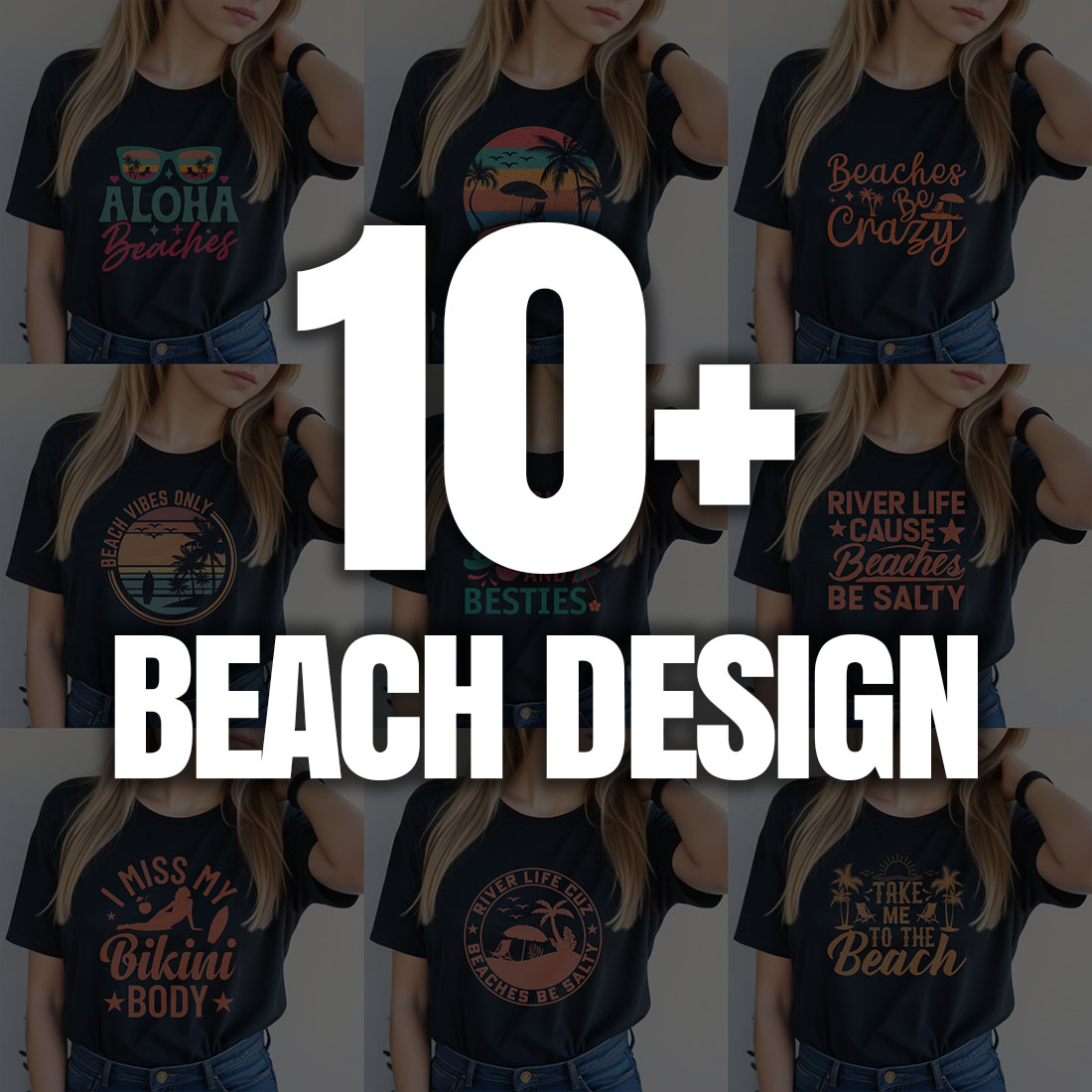 10 Beach Life Graphic Design For Beach Lovers cover image.