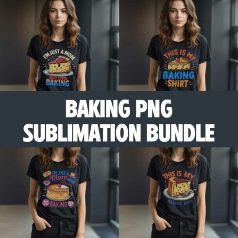 9 Baking PNG Sublimation Bundle cover image.