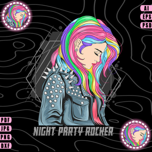 Night Party Rocker Design cover image.